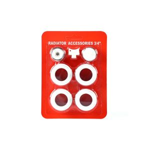 Heating System Set Of Aluminium Radiator Spare Parts Kits 3/4'' For Radiator