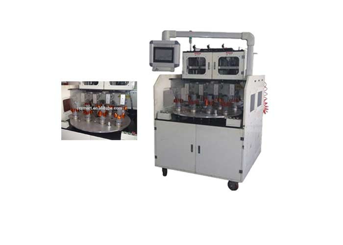 4 Winding Heads Copper / AL Wires Coiling Machine for Making Winding Stators