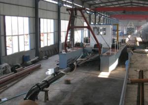 China 8 Inch Diesel Professional Jet Suction Dredger With 10m Dredging Depth factory