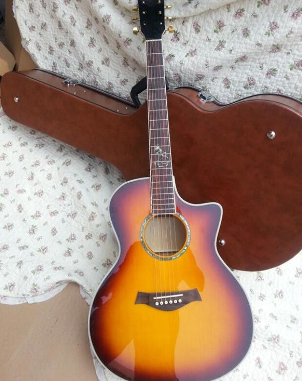612ce acoustic guitar 614ce acoustic electric guitar tobacco sunburst acoustic guitar 12th inlay