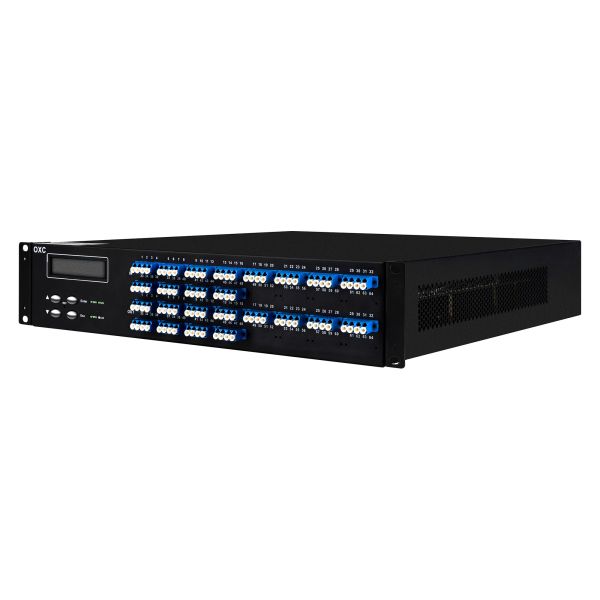China 48-Port Optical Cross-Connect Switch (OXC) Singlemode/Multimode Fiber Dual AC Input factory