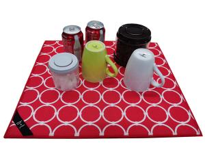 China 41x46cm Polyester Dish Drying Mat Machine Washable factory