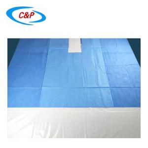China Customized Sterile Split Cardiovascular Drape Sheet Non Woven Fabric factory