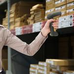 IP65 Industrial Wireless Barcode Scanner , Logistics Barcode Reader