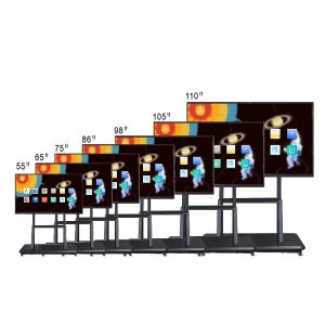 Qtenboard Interactive White Board Ai Function Android 14.0 Windows Dual System