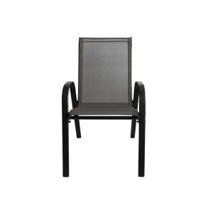 Portable Textilene Stacking Garden Chairs For Outdoor And Indoor