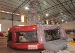 Round inflatable rock climbing wall digital painting Inflatable Mountain