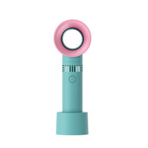 China Portable Handheld USB Charging Fan for Grafted Eyelash Hair Dryer in White Blue Black factory