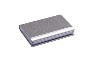 China Snap Closure Name Card Holder Suitable For Both Men And Women Rectangle factory