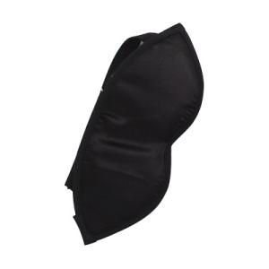 China Black Cotton Spa Eye Mask Custom Block Light For Better Sleeping factory