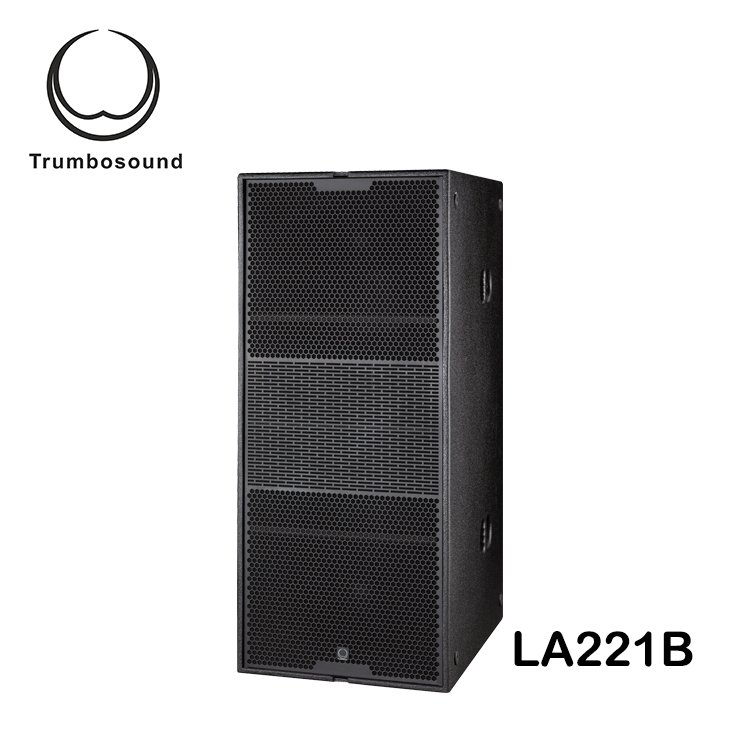 21 inch subwoofer double subwoofer for line array system