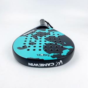 China Raqueta Professional Padel Racket Beach 18K Carbon Padel Racket factory