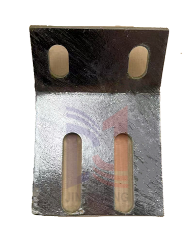 Customized anticorrosion support base for facade support system