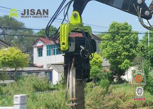 China 35-50 Tons Excavator Vibro Hammer Used Hydraulic Mini Excavator Pile Driver factory