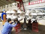 Cast Iron Pelton Wheel Turbine Generator Rated Current 100A-1000A 100KW-50MW For