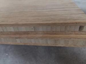 China 100% Solid Countertop 3 Ply Laminated Bamboo Board factory