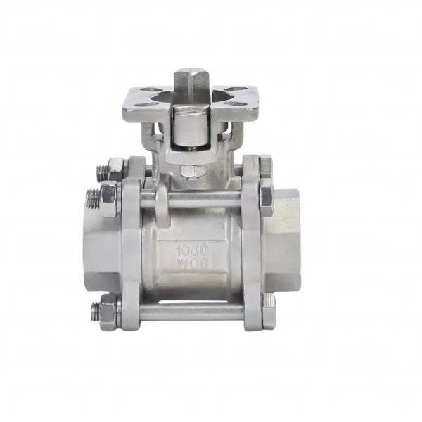 Three-piece ball valve high platform 304 stainless steel 3PC wire welded 1 "2"