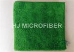 OEM Plush Reusable Microfiber Cloth For Cleaning Dual Pile , 45 x 45cm