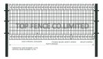 3D wire mesh fence panels