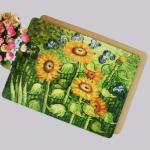Popular for home/hotel Wooden cork placemat, Customized size and printed logo