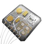 6 Band Small Square 300-400MHz 50W Portable Directional Fiberglass Antenna High