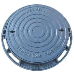 Heavy-Duty Ductile Iron Manhole Cover with Anti-Slip Surface