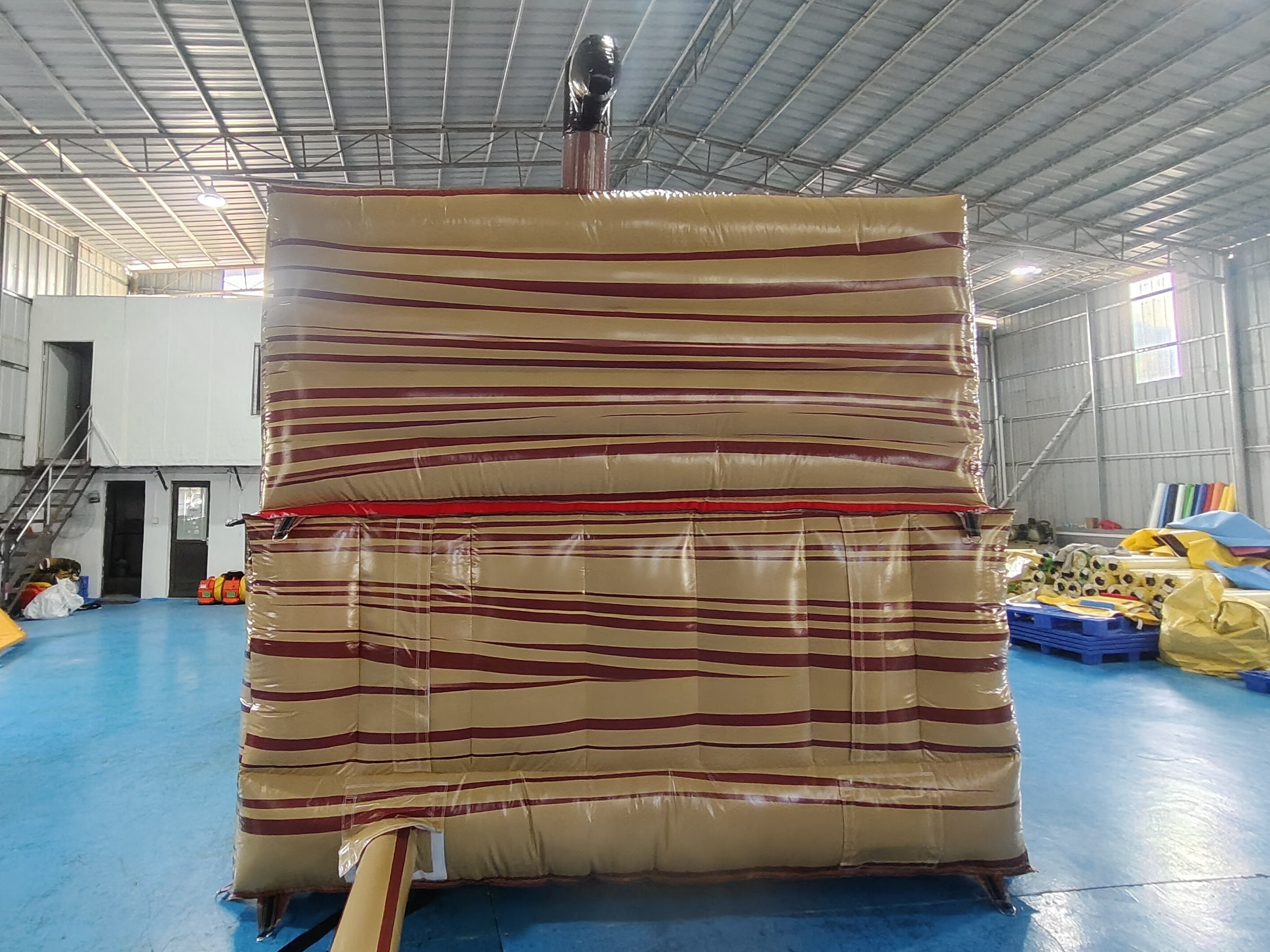 Commercial Inflatable Castle The Pirate Ship Inflatable Bouncy House With Slide Inflatable Playground For Kids