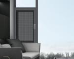 Energy Saving Aluminum Swing Window Tempered Glass Outward Casement Window