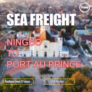 China Ningbo To Port Au Prince Haiti Sea Freight Logistics Company 27 Days factory