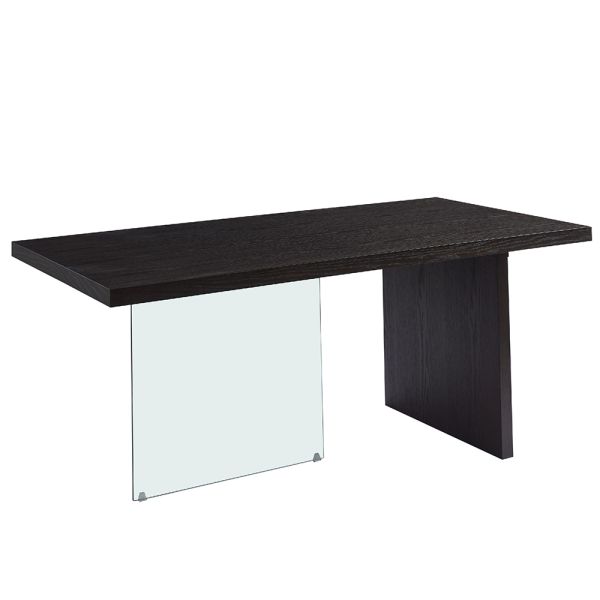 Rectangle Luxury Modern Dining Table Set Minimalist Style Practical