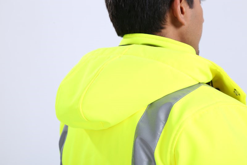 100%Polyester HIVIS Work Clothes 290gsm Hi Vis Trench Coat