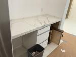 125"×65" Polished Quartz Stone Countertops For Home Decoration