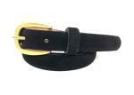 Suede Women's Fashion Leather Belts With Anti Brass Pin Buckle
