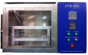 China Horizontal Flammability Testing Equipment For Textile Burn Rates And Resistance factory