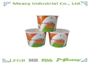 China Double PE Lined Ice Cream Paper Cups for Scoop / Soup / Fruit Salad factory
