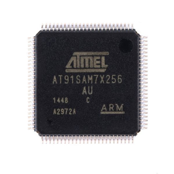China AT91SAM7X256C-AU ARM Microcontrollers MCU LQFP-100 Microchip factory