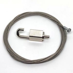 Self Locking Brass Cable Gripper Hanger Signage Cable Hanging Systems