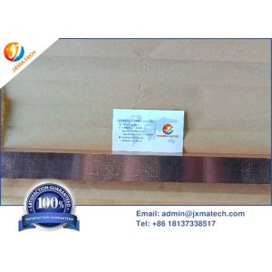 Polished Grinding Tungsten Copper Alloy Rwma Class 11 Custom Dimensions
