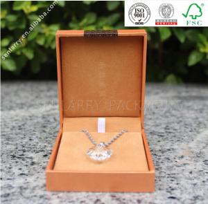 China 2014 new products promotional customizable fashion necklace box design certificated by ISO BV SGS,ex factory price! factory