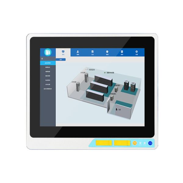 China 15 inch Industrial Capacitive Touch Embedded Screens with High Brightness Display Wide Temperature Range VGA HD-MI Input Computer Type factory