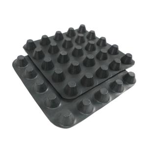 China Black Green Hdpe Foundation Dimpled Drainage Membrane Board Plastic factory