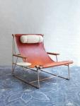 Home Decor Bddw Deck Chair , Leather Lounge Chair 33 W X 35 D X 15 H Seat / 31 H