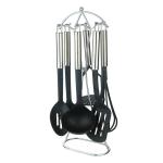 Sustainable 9 PCS Nylon Kitchen Tool Set for Cooking Heat Resistant up to 210
