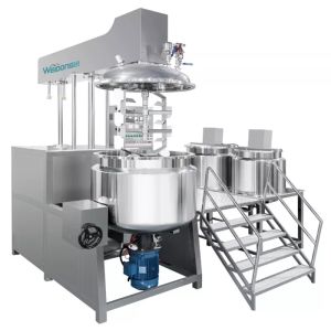 Stable Practical Vacuum Emulsifying Homogenizer , 220V Vacuum Homogenizer Cream
