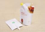 Food Grade Liquid Spout Bags , High Barrier Stand Up Pouch Doypack With Spout