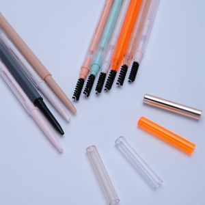 multifunctional eyebrow pencil packaging eyebrow pencil container with brush