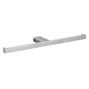 China Heavy Duty SS Double Post Toilet Paper Holder Silver Color factory