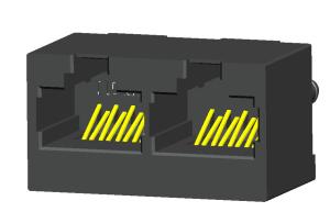 China CAT6,RJ45 Modular Jack High speed connector, Top Entry, factory