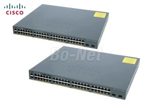 China 216 Gbps Switching Capacity Used Cisco Switches WS-C2960X-48FPD-L 2960X 48 PoE Ports factory