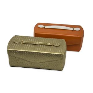 China Electroplating Hardware PU Leather Jewellery Packaging Boxes factory